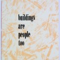 Buildings are people too&nbsp;cover