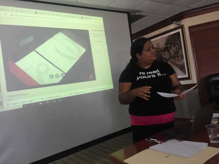 Shivanee Ramlochan - Blue Flamingo workshop