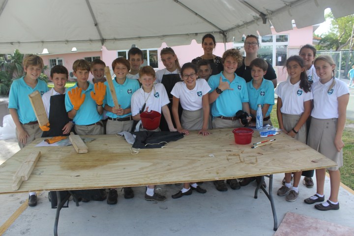 Sonia Farmer - Large format papermaking - Lyford Cay 11