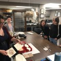 Sonia showing ATAEH to UA Book Arts MFA students – Photo credit Sarah&nbsp;Bryant