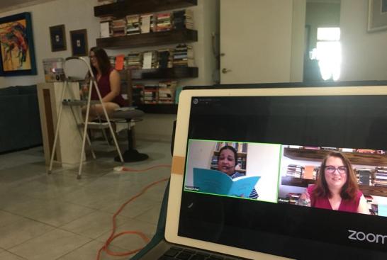 Sonia Farmer bios &amp; Bookmarks shot